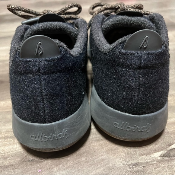 Allbirds Navy Wool Runners mens size 8 - Picture 3 of 5